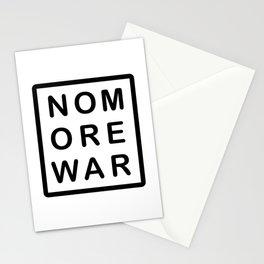 No More War Stationery Card