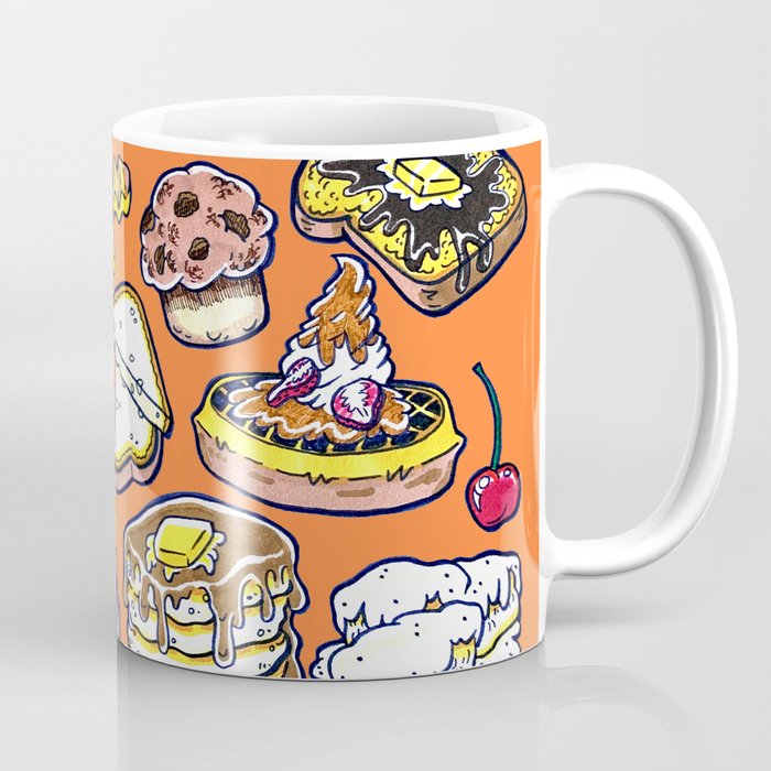 Orange Breakfast Coffee Mug
