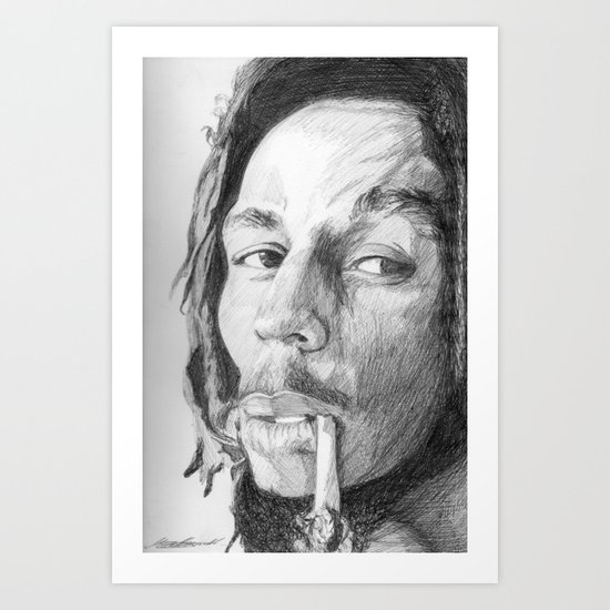 B.Marley Art Print