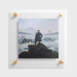 Caspar David Friedrich "Wanderer above the sea of fog Floating Acrylic Print