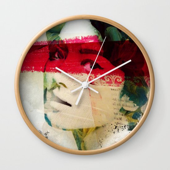 Saigon Sally Wall Clock