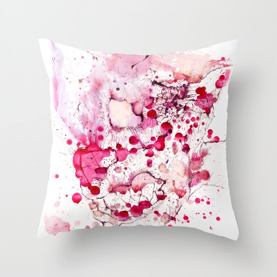 Clown, Mr Eyecandy Throw Pillow