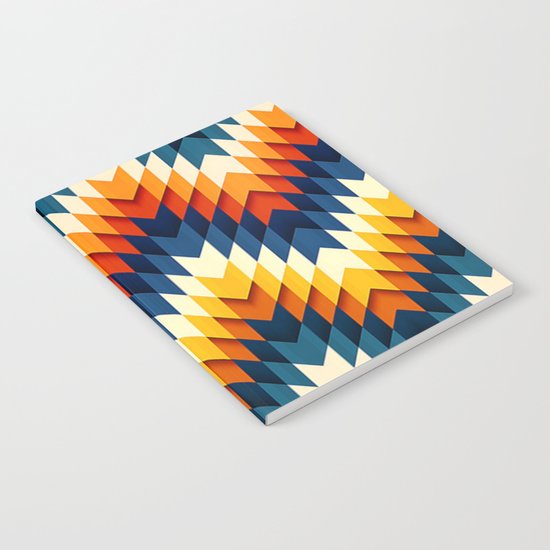 Wanderlust pattern Notebook