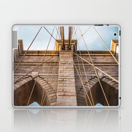 Brooklyn Bridge | Architecture in NYC | Travel Photography Laptop Skin