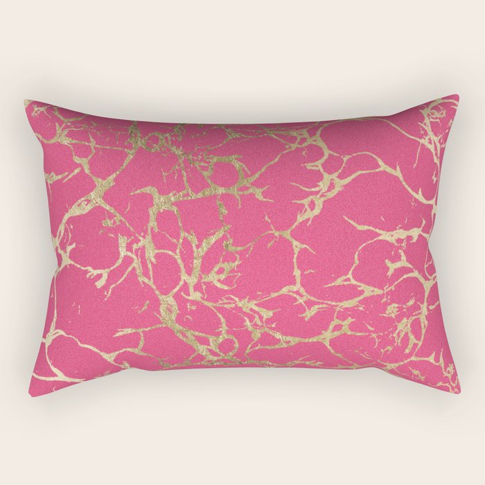 Pink and gold accent pillows online