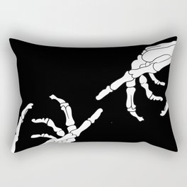 Until Death Do Us Part - Skeleton Hands Rectangular Pillow