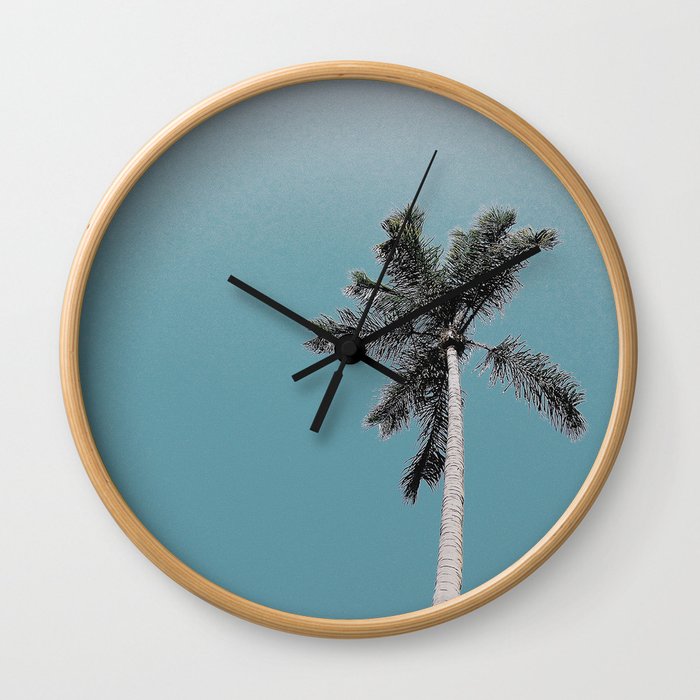Palm Wall Clock