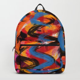 Abstract Life in Motion Backpack