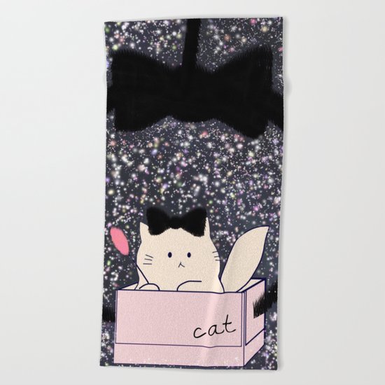 cat-158 Beach Towel