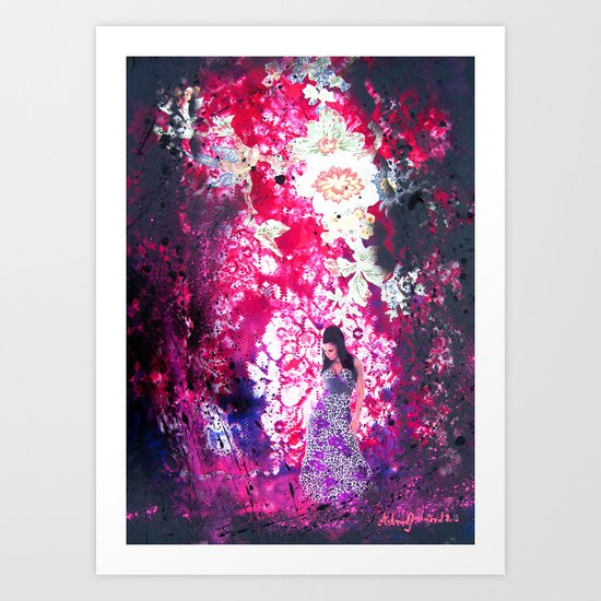 dark roses Art Print