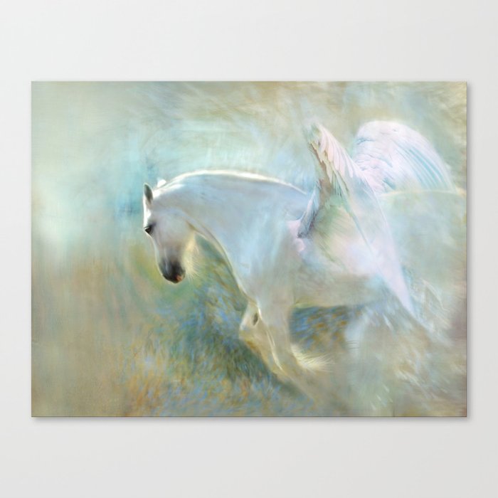 Angelic Horse Canvas Print