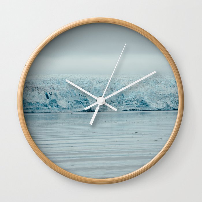 Alaska Glacier II Wall Clock