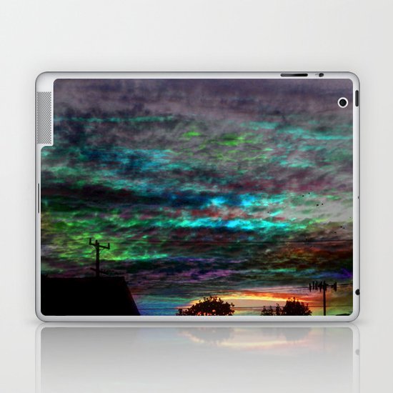 WaterColor SunSet Laptop & iPad Skin