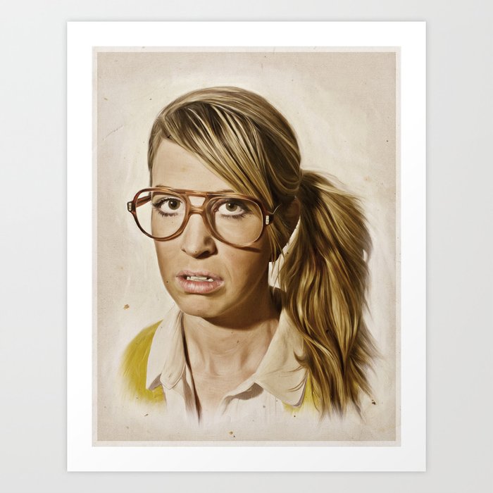 i.am.nerd. : Lizzy Art Print