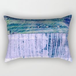 Modern Pinstripe Collage Rectangular Pillow