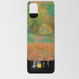 Claude Monet - The Undergrowth in the Forest of Saint-Germain (1882) Android Card Case