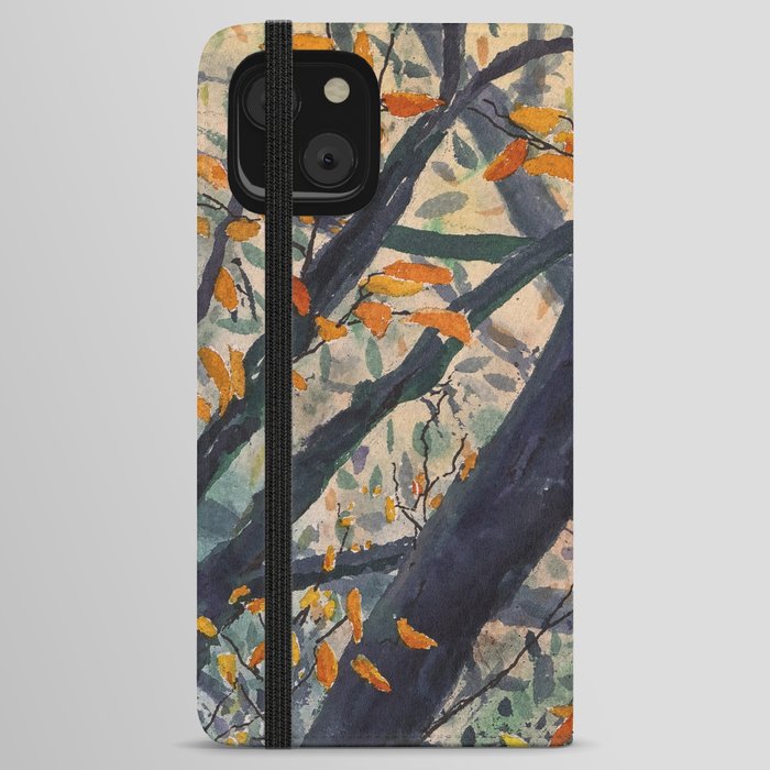 Forest Morning iPhone Wallet Case
