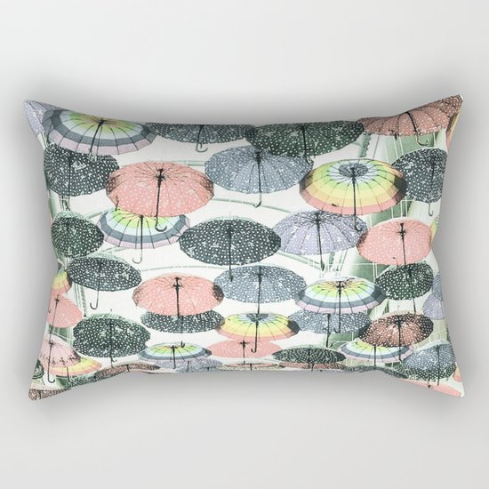 It may rain Rectangular Pillow