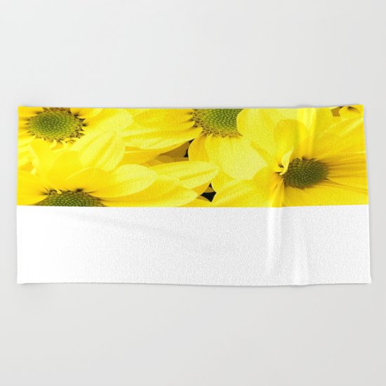 Happy Of A Flower Beach Towel
