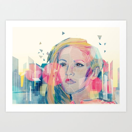 City Lights ANALOG zine Art Print