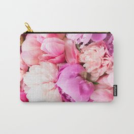 Peonies Carry-All Pouch