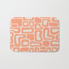 Retro Mid Century Modern Abstract composition 434 Bath Mat