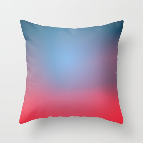 Soft Horizon Throw Pillow