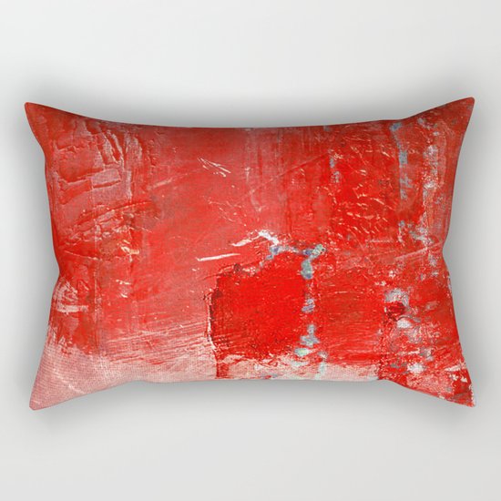Red Rectangular Pillow