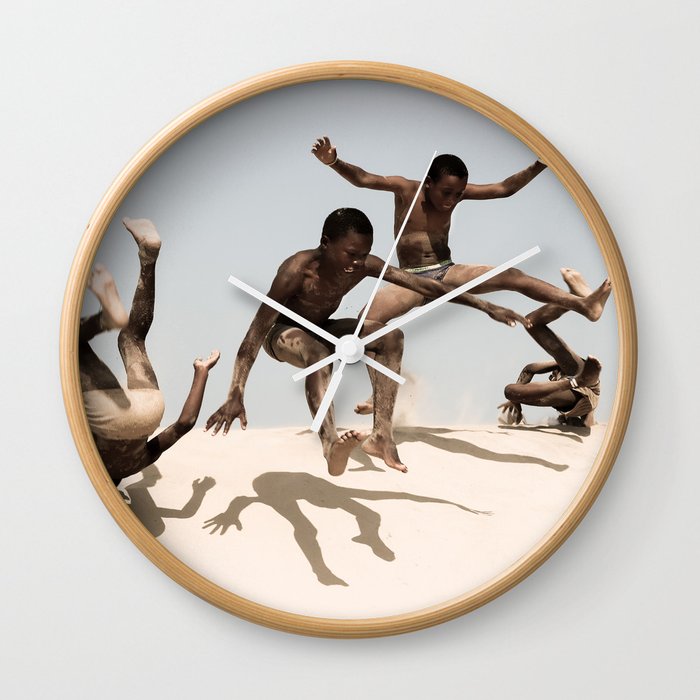 YOUNG VIBES Wall Clock