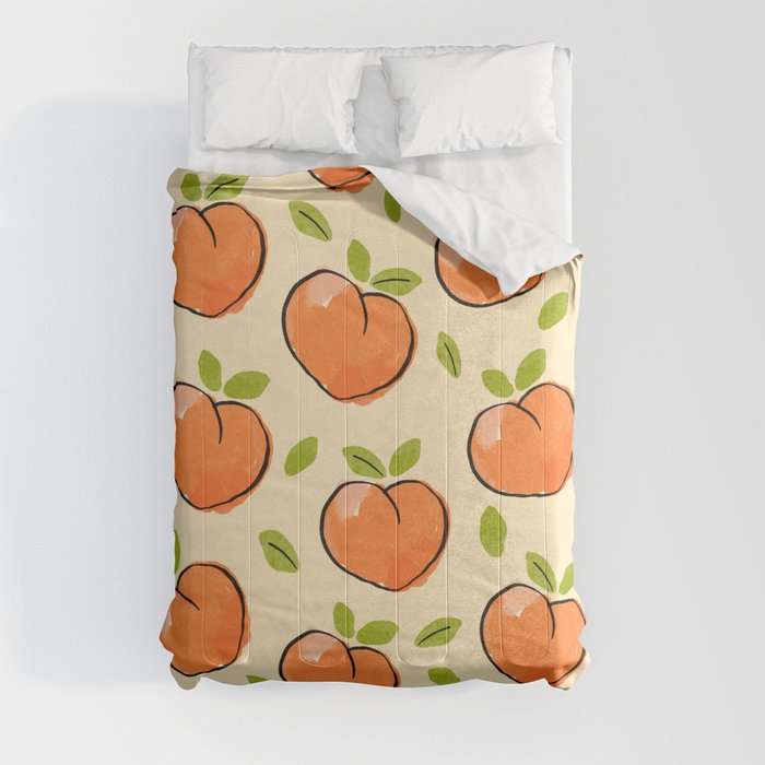 Peachy Peaches Comforter