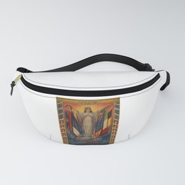 Welcome Home Our Gallant Boys - Vintage USA War Fanny Pack | World War Two, Peace, Welcome Home, Americana, War Effort, Political, American, War, Government, Historical 