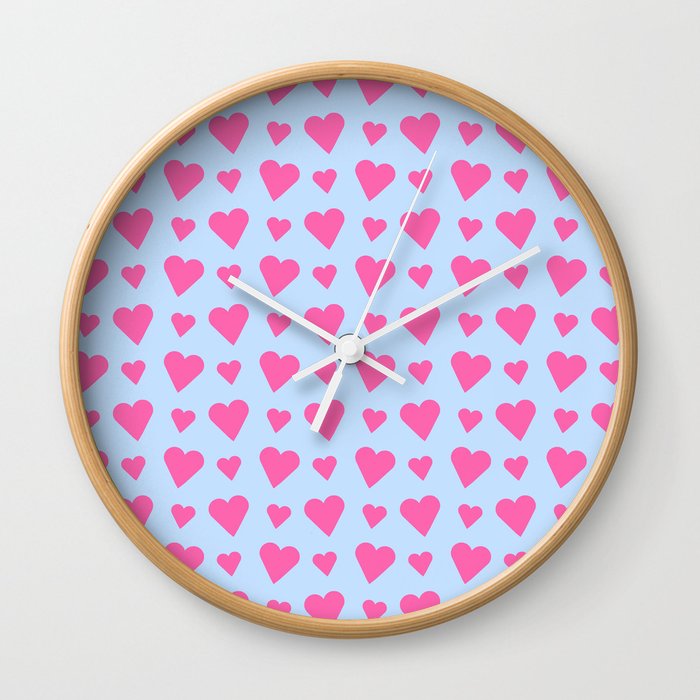 Heart and love 36 Wall Clock