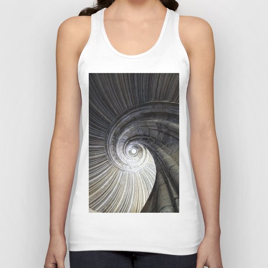 Sand stone spiral staircase Unisex Tank Top