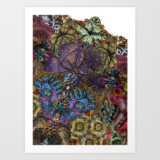 Psychedelic Botanical 8 Art Print