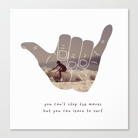 good vibrations Canvas Print