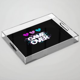 Game Over Acrylic Tray