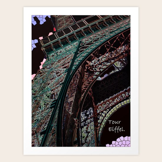 tour effiel Art Print