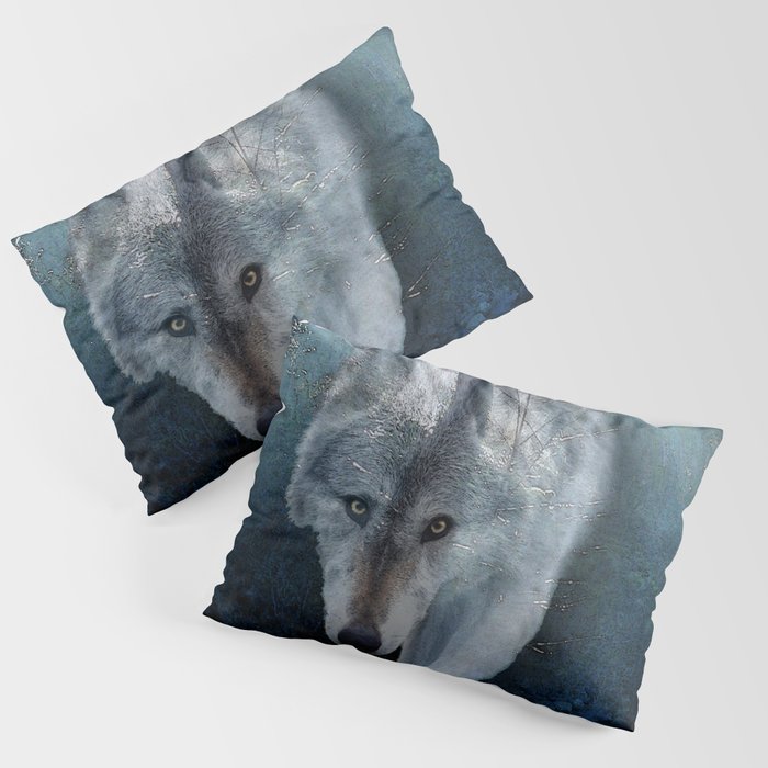 The Gathering - Wolf and Eagle Pillow Sham