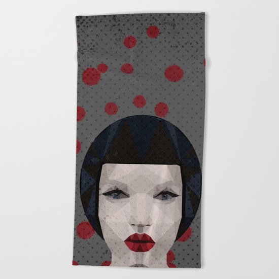 THX 1138 Doll Beach Towel
