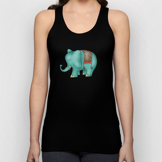 Elephant Unisex Tank Top