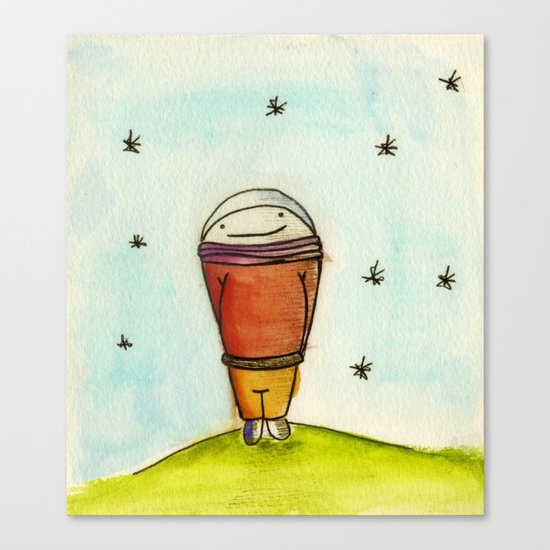 Chocho Canvas Print