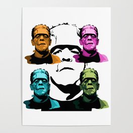 Boris Karloff as Frankenstein's Monster Poster