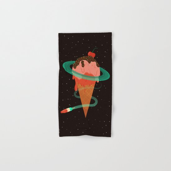 Ice Cream Planet Hand & Bath Towel