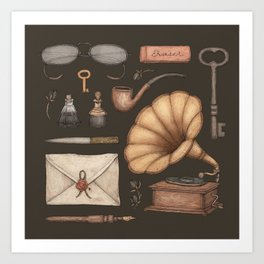 A Sophisticated Assemblage Art Print