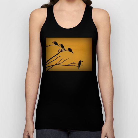 European Bee-Eater Birds Unisex Tank Top