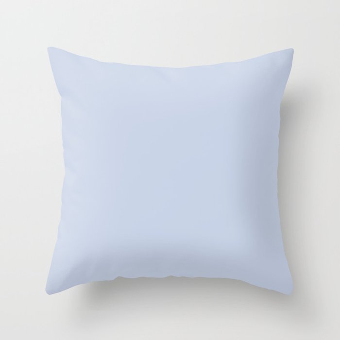 Sentinel Pale Blue Throw Pillow