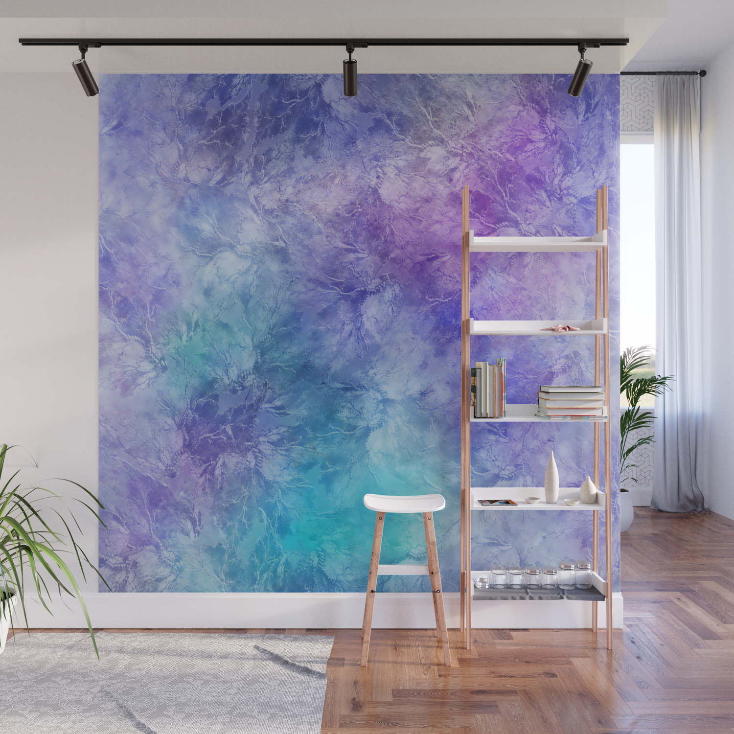 Frozen Leaves 12 Wall Mural By Klaraacel Society6 Disney frozen wallpaper murals by roommates are 100% removable and leave zero sticky your disney frozen mural includes seven panels in all. frozen leaves 12 wall mural