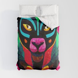 Mayan Panther Comforter