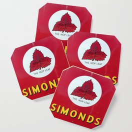 Simonds Beer, Vintage Enamel Sign Coaster