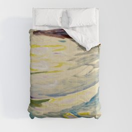 Edvard Munch - Landscape from Hvitsten (1918–1919)  Comforter